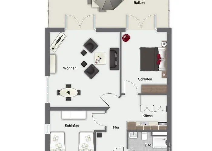 דירה Likedeeler Ii 04 בולטנהאגן